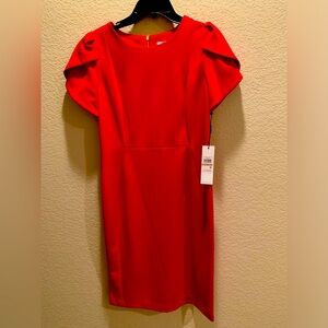 Beautiful red Calvin Klein dress